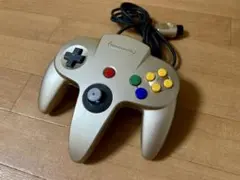 キレイ！Nintendo N64 コントローラー ゴールドトイザらス限定 金