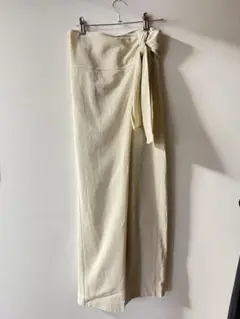 コットン ラップパンツ