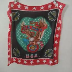 U.S. NAVY 　バンダナ　USA　アメリカ海軍