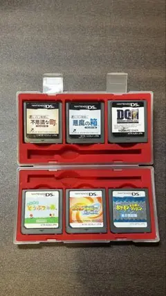 ニンテンドーDS ゲームソフト 7本セット ケース付き