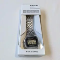 新品未使用 CASIO A159WA-N1JH デジタル 腕時計 シルバー