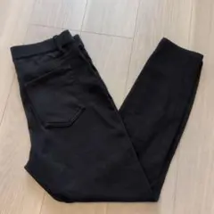 UNIQLO ウルトラストレッチクロップドレギンスパンツ ブラックL