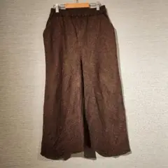 ka na ta ハニカムツイード ワイドパンツ ハカマ