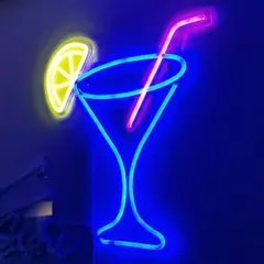 ネオンサイン カクテル BAR ネオンライト