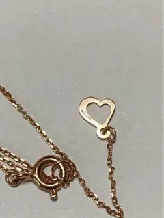 ピンクゴールドネックレス　14K 刻印あり　値下げ‼️