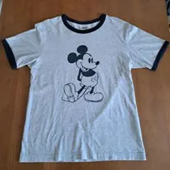 UNIQLO　ユニクロ　ディズニー　リンガーTシャツ