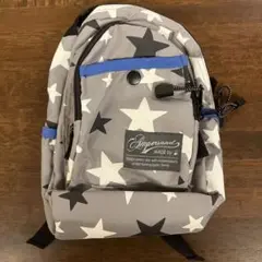 星柄グレーリュック SSサイズ