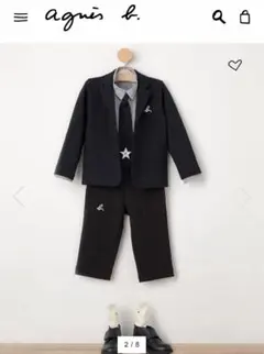 アニエスb 4点セット 入学式 ブレザー パンツ シャツ ベスト