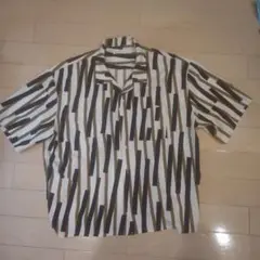 THE SHOP TK ストライプ 半袖シャツ