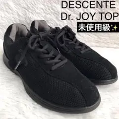 スニーカー 24.5 黒 DESCENTE デサント JOY TOP WALK