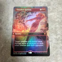MTG　英語版foil　チャンドラの灯の目覚め