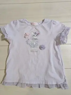 mezzo piano フリル袖 Tシャツ　120