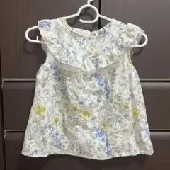 花柄半袖トップス　130cm