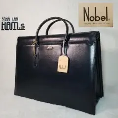新品未使用　NOBEL ノーベル レザー 本革 ビジネスバッグ　鍵付　A4
