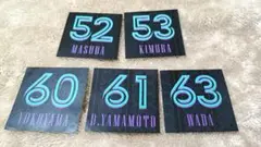 千葉ロッテマリーンズ　BSW ステッカー　5枚