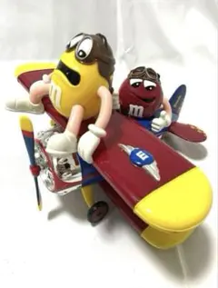 ★超激レア★ M&M's エムアンドエムズ 乗り物 ディスペンサー　飛行機 2025年最新】m＆m ディスペンサー 飛行機の人気アイテム - メルカリ