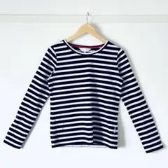【美品】トゥービーバイアニエスベー ボーダー Tシャツ 長袖 白 黒 M 40