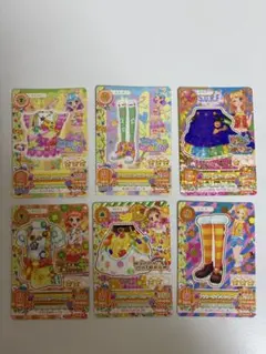 アイカツカード　ポップ♣️6枚セット