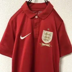 NIKE【ナイキ】Tシャツ ポロシャツ 半袖 赤 ロゴ ユニフォーム 古着