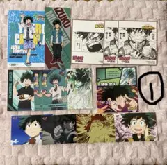 緑谷出久　僕のヒーローアカデミア　ヒロアカ　特典　カード　ブロマイド　色紙