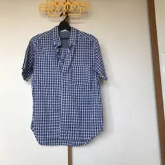 SEVENDAYS=SUNDAY 半袖チェックシャツ Lサイズ