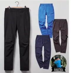 即発送 ワークマン FIT DROPTTECH ゴルフパンツ 紺 ネイビー 撥水