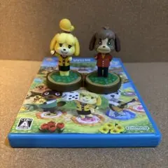 どうぶつの森 amiiboフェスティバル　wiiu アミーボ ケント　しずえ