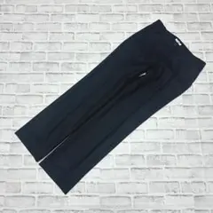 【NUEVIS】スラックス ローライズ 裏地付き ブラック 秋冬