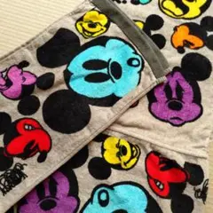 ディズニー フード付きタオル