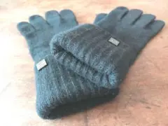 シャネル カシミヤ ココマーク 手袋 ブラック