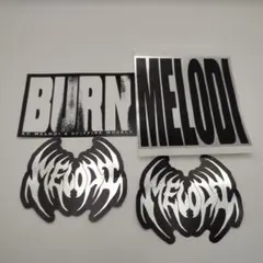 ec melodi シール　スケボー　ステッカー