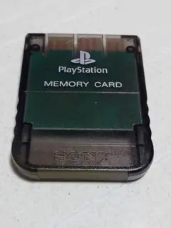 動作OK PS メモリカード クリアブラック SONY 純正品 中古