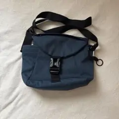 ニコアンド ダークブルー サコッシュ バッグ