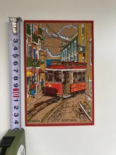 ポルトガル土産　コルク　葉書