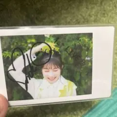 岬なこ　チェキ　直筆サイン