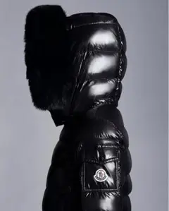 モンクレール MONCLER バディファー BADYFUR ブラック サイズ1