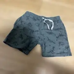 恐竜柄 カーキ　 半ズボン 100cm