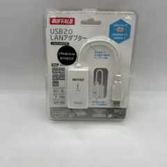 BUFFALO USB2.0 LANアダプタ LU3-U2-ATX