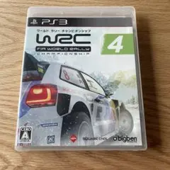 PS3ソフト　WRC4 FIA ワールドラリーチャンピオンシップ
