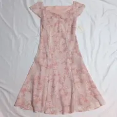 新品　KUMlKYOKUFAM ピンクラメワンピース　3