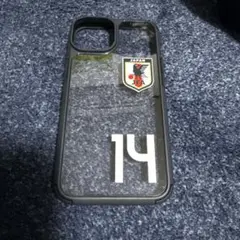 携帯ケースiPhone14 日本代表　サムライブルー