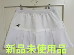 未使用 BabolaT バボラ テニスウェアスコートホワイト プリーツスカート