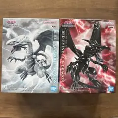 遊戯王 ブルーアイズ レッドアイズ フィギュア