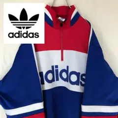 90s アディダス adidas トラックジャケット ジャージ トリコロール