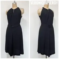 VERONIQUE LEROY ヴェロニク ルロワ シルク ワンピース 36