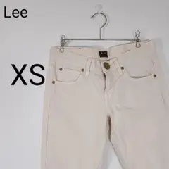 ✨美品✨Lee デニム パンツ XS オフホワイト系