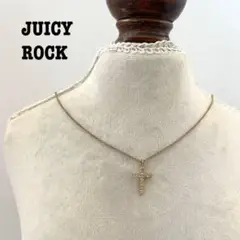 JUICY ROCK ジューシーロック クロスネックレス 十字架 ラインストーン