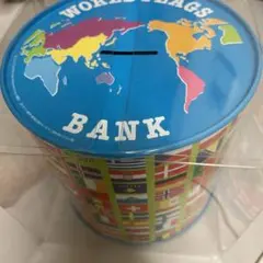 WORLD FLAGS BANK 貯金箱