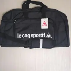 lle coq sportif ボストンバッグ ブラック　2WAY☘