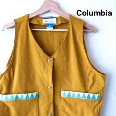 Columbia マーシーハイク ストレッチ ベスト L マスタード